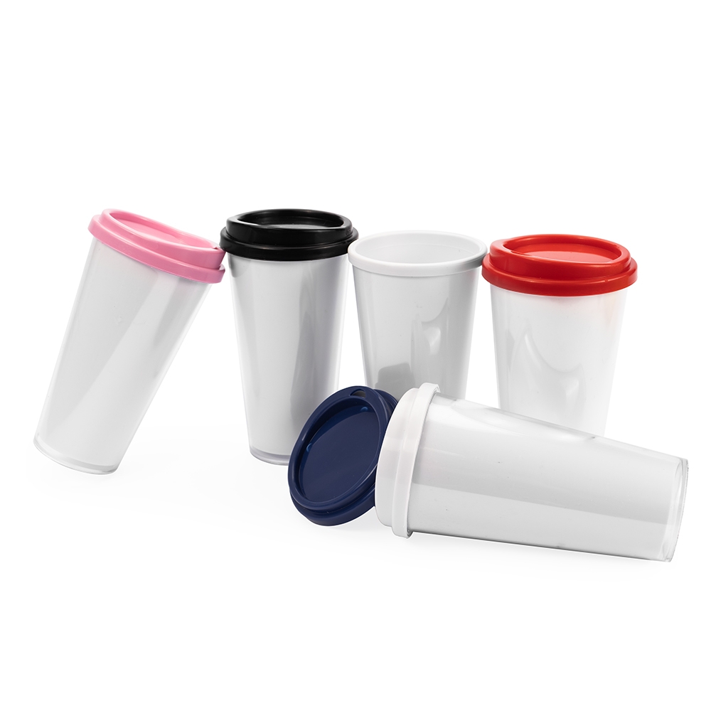 Copo Plástico Duplo 400ml - Imagem 2