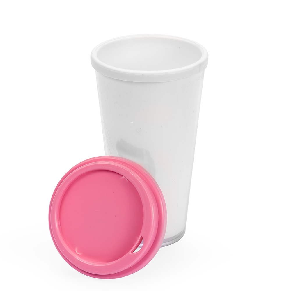 Copo Plástico Duplo 400ml - Imagem 3