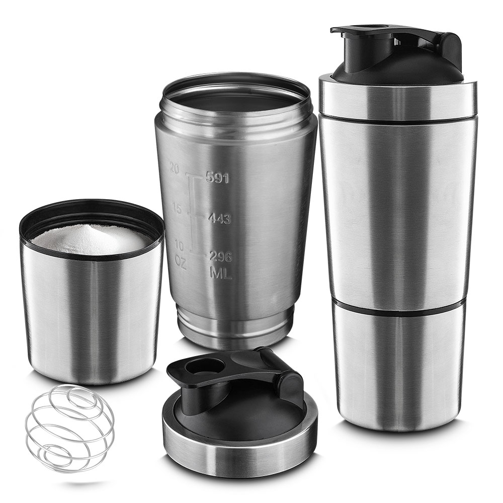 Coqueteleira Inox 750ml - Imagem 2