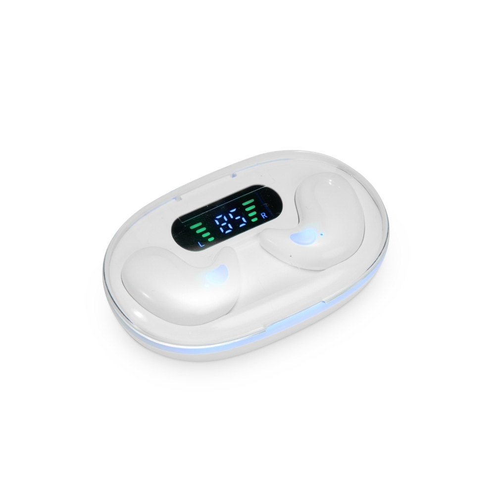 Fone de Ouvido Bluetooth com Case Carregador