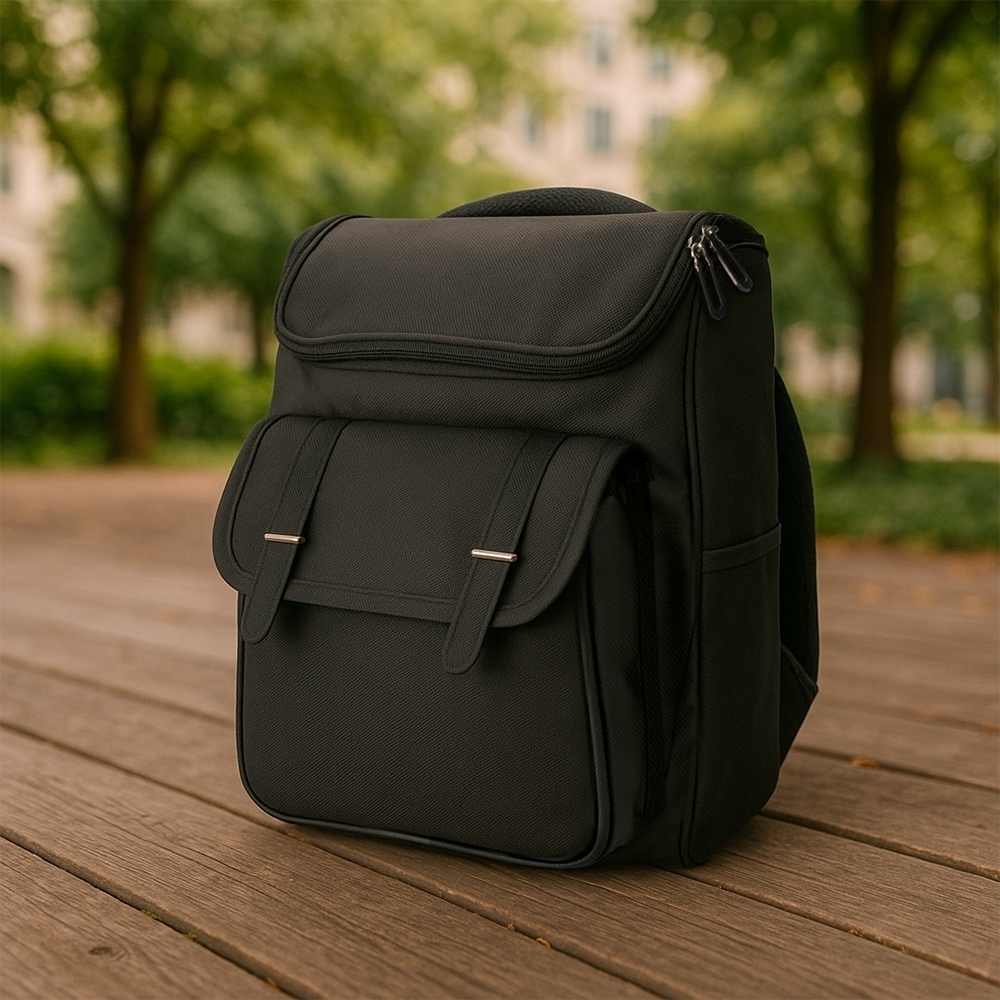 Mochila Couro Sintético 18 Litros - Imagem 5