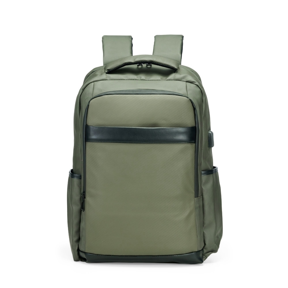 Mochila Couro Sintético USB 26L
