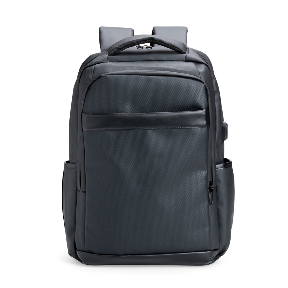 Mochila Couro Sintético USB 26L