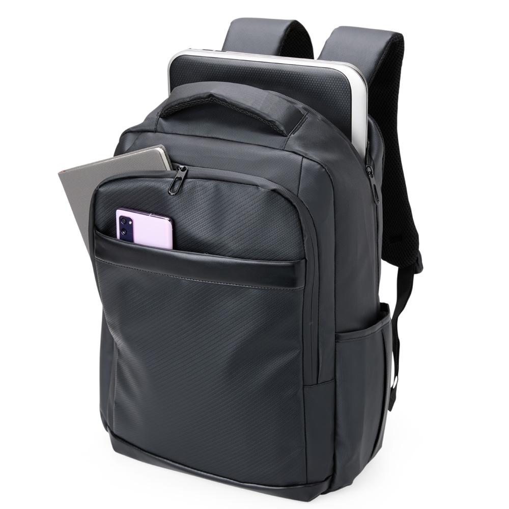 Mochila Couro Sintético USB 26L - Imagem 2