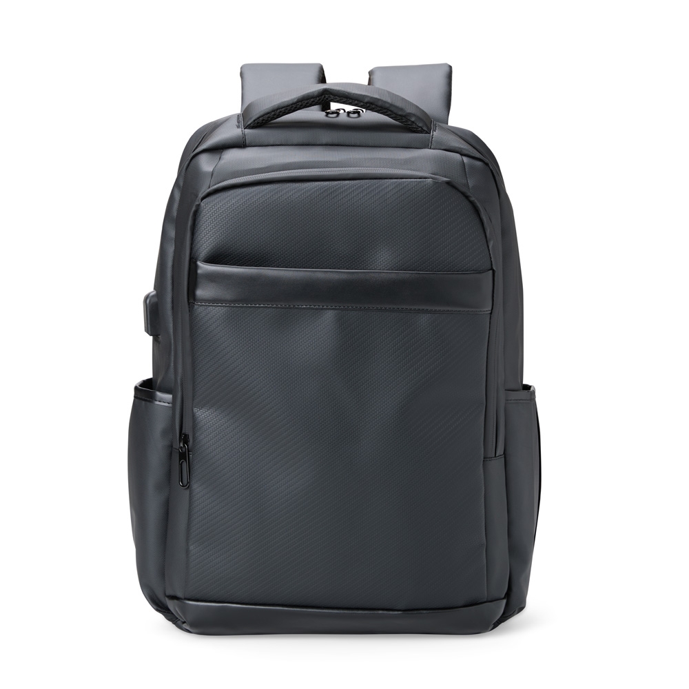Mochila Couro Sintético USB 26L - Imagem 3