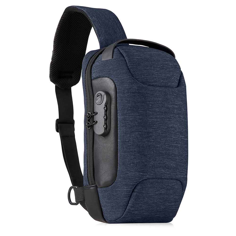 Mochila de Ombro USB Anti-Furto 7L