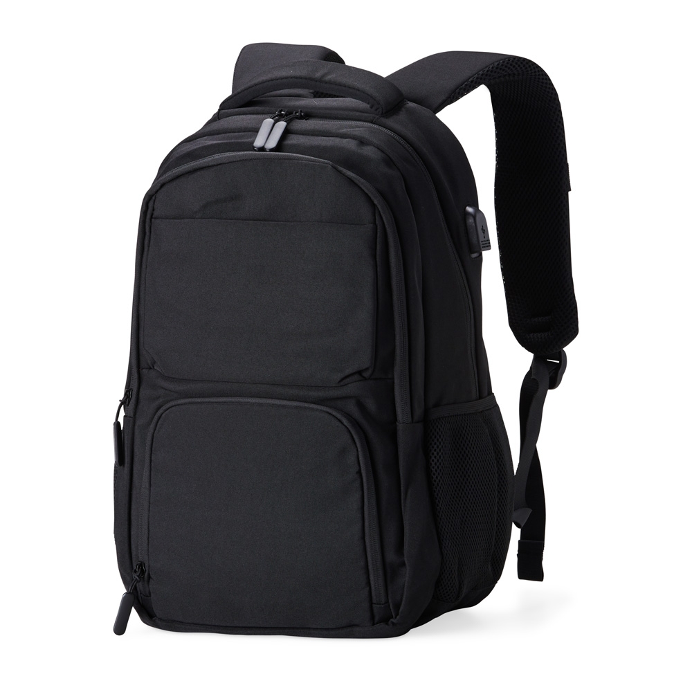 Mochila de Poliéster USB 28L