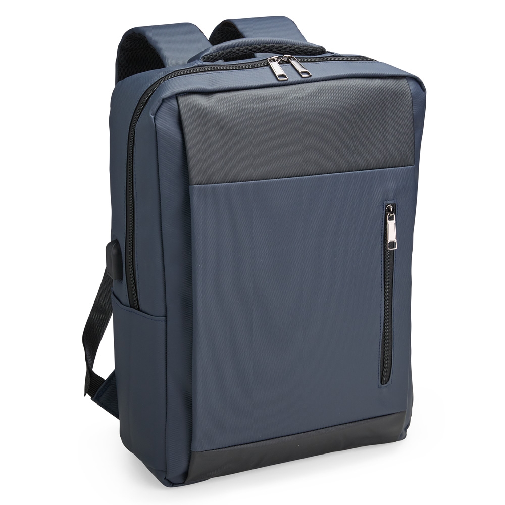 Mochila PU Impermeável Antifurto 22L
