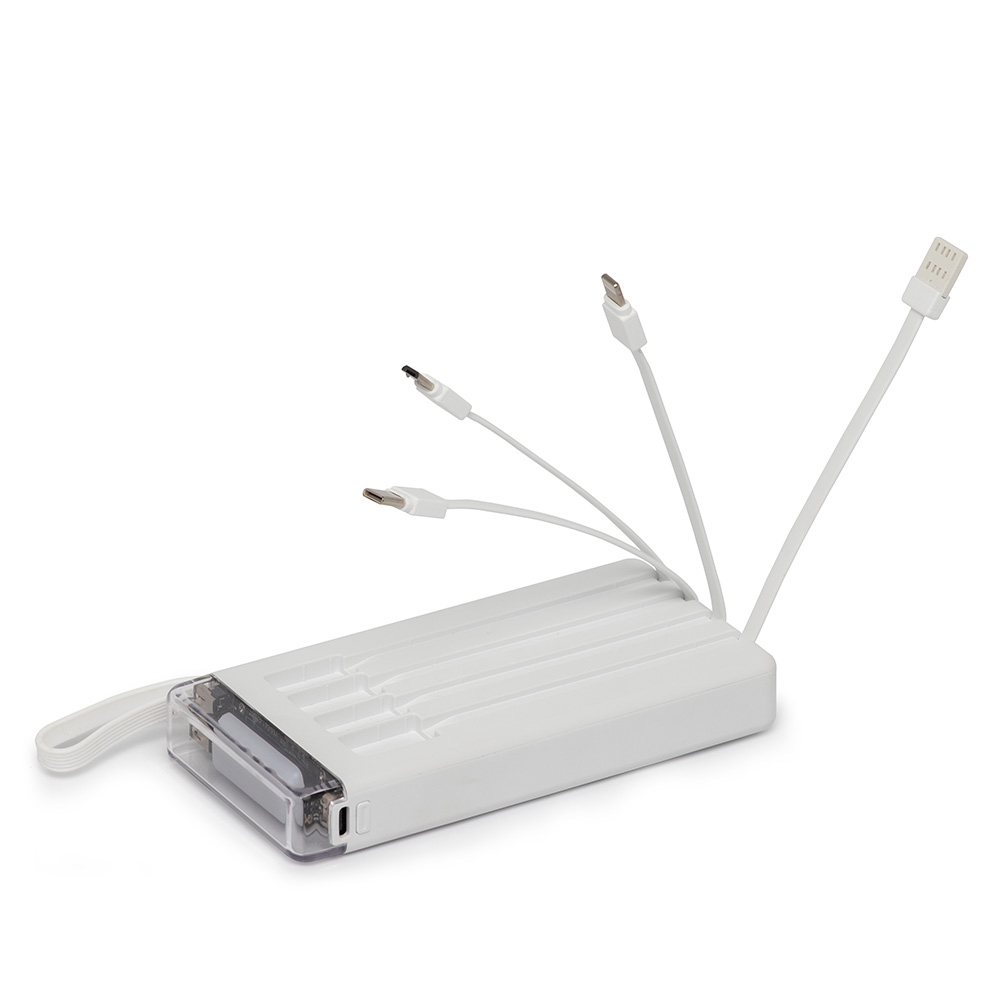 Power Bank 10.000mAh com Lanterna e Multissaídas - Imagem 2
