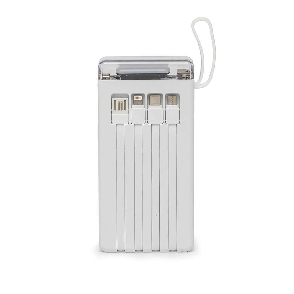 Power Bank 10.000mAh com Lanterna e Multissaídas - Imagem 4