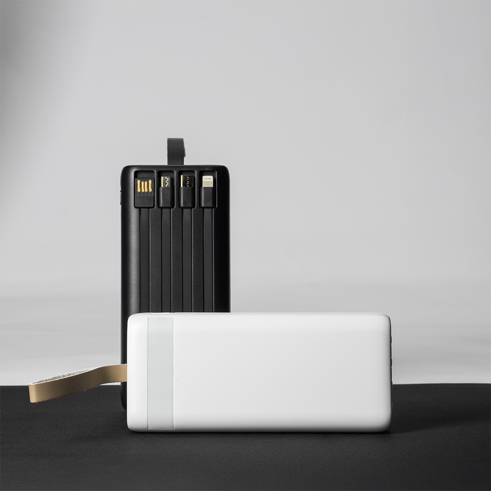 Power Bank 20.000mAh com Lanterna e Multissaídas - Imagem 2