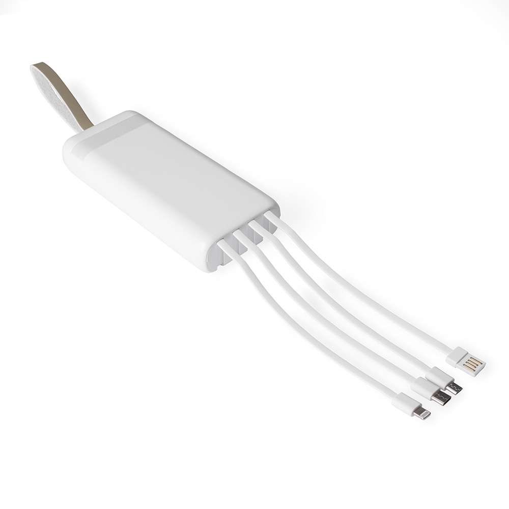 Power Bank 20.000mAh com Lanterna e Multissaídas - Imagem 4